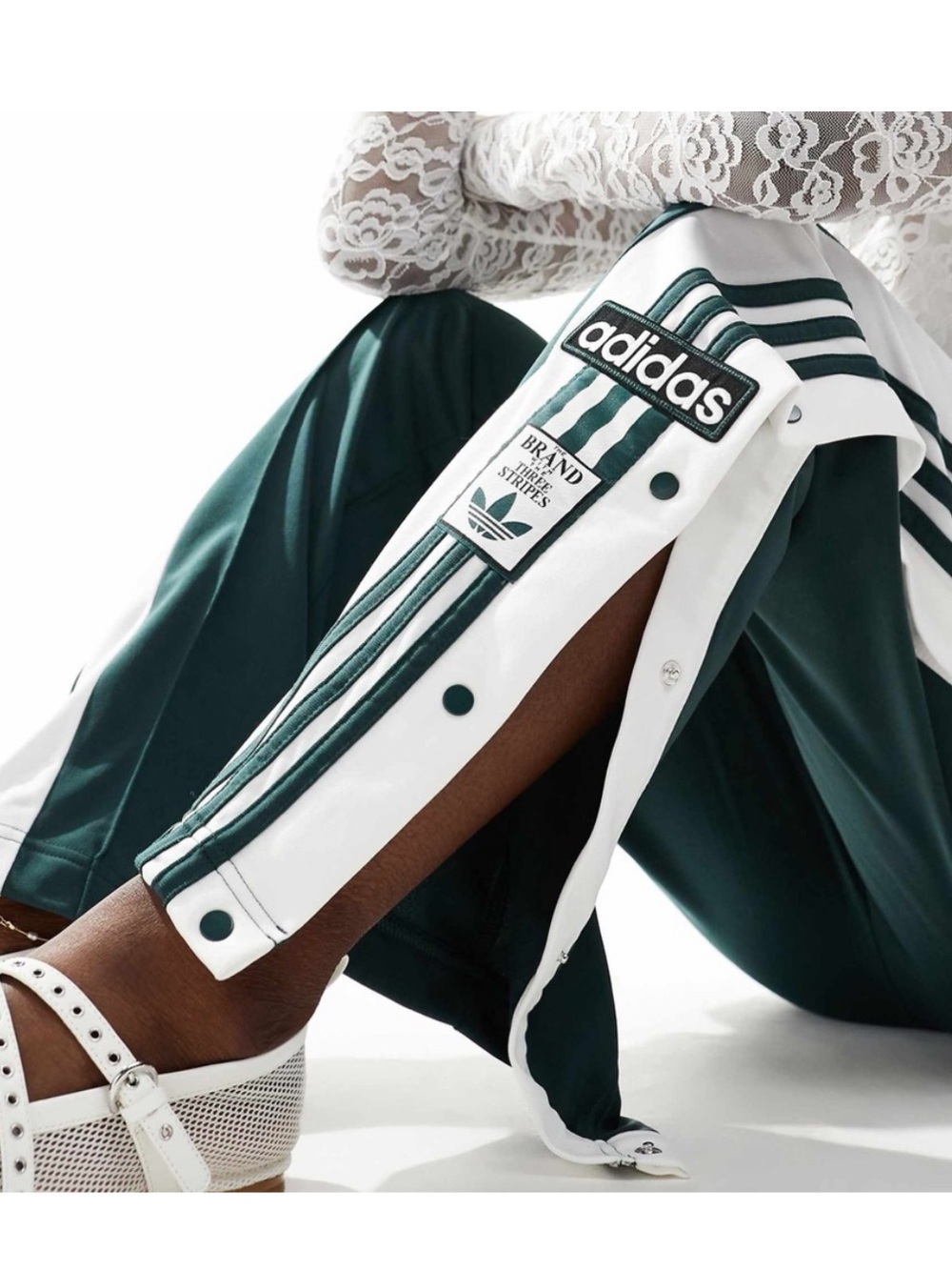 adidas | Adibreak Joggers Track Pants Snap-Strip Side Stripes - Picture 12 of 15